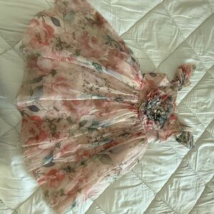 Floral Sleeveless Dress